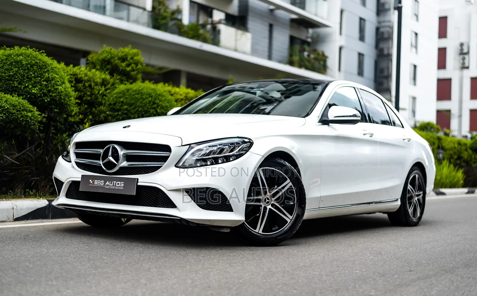 Mercedes-Benz C-Class 2019 White