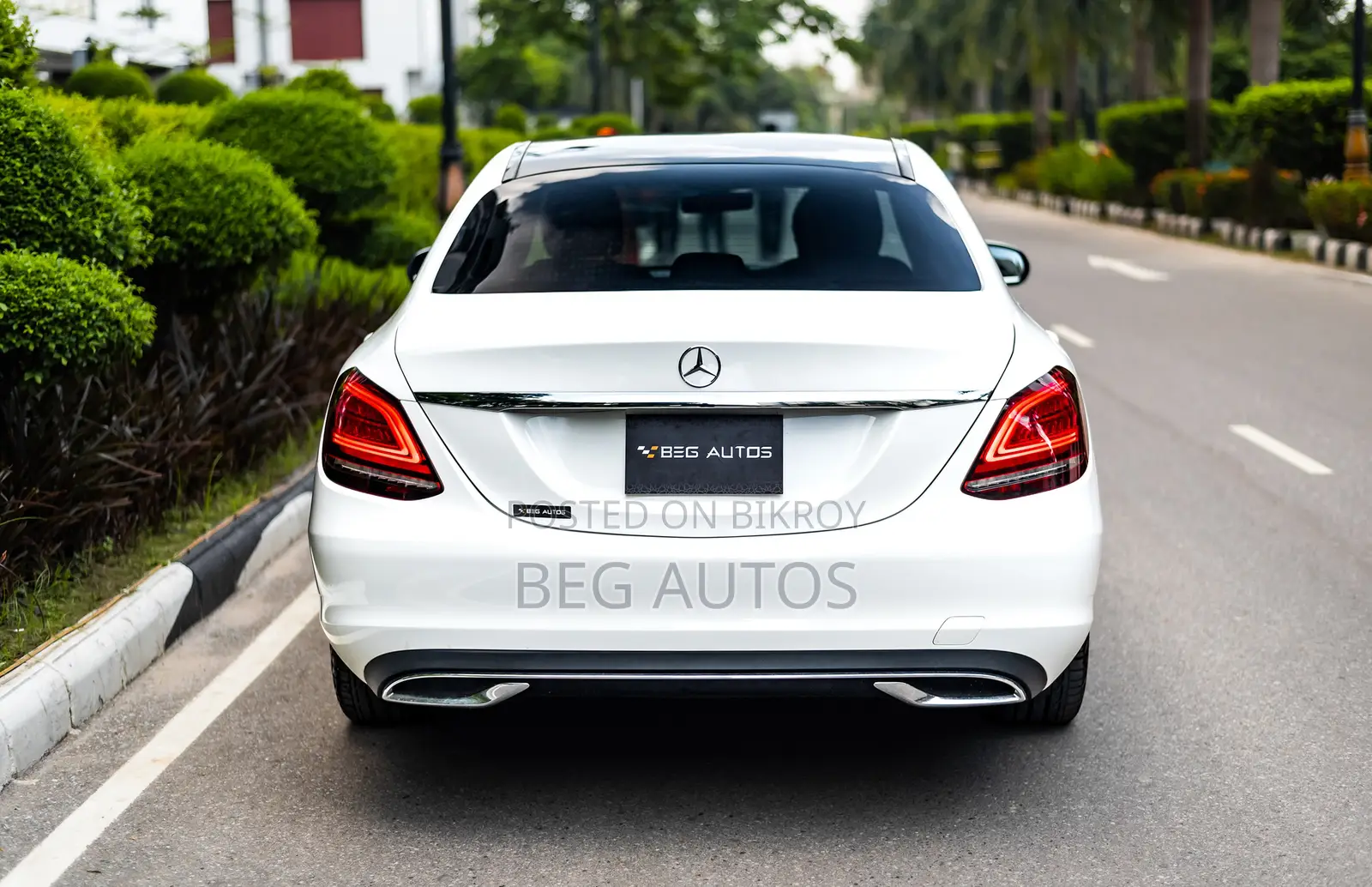 Mercedes-Benz C-Class 2019 White