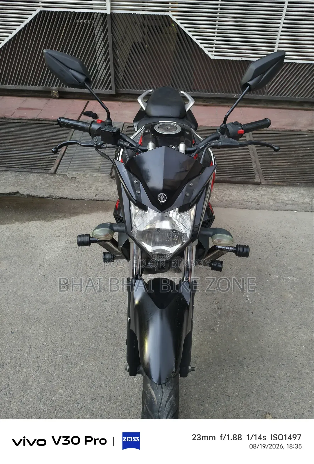 Yamaha FZS V2 2025 Black