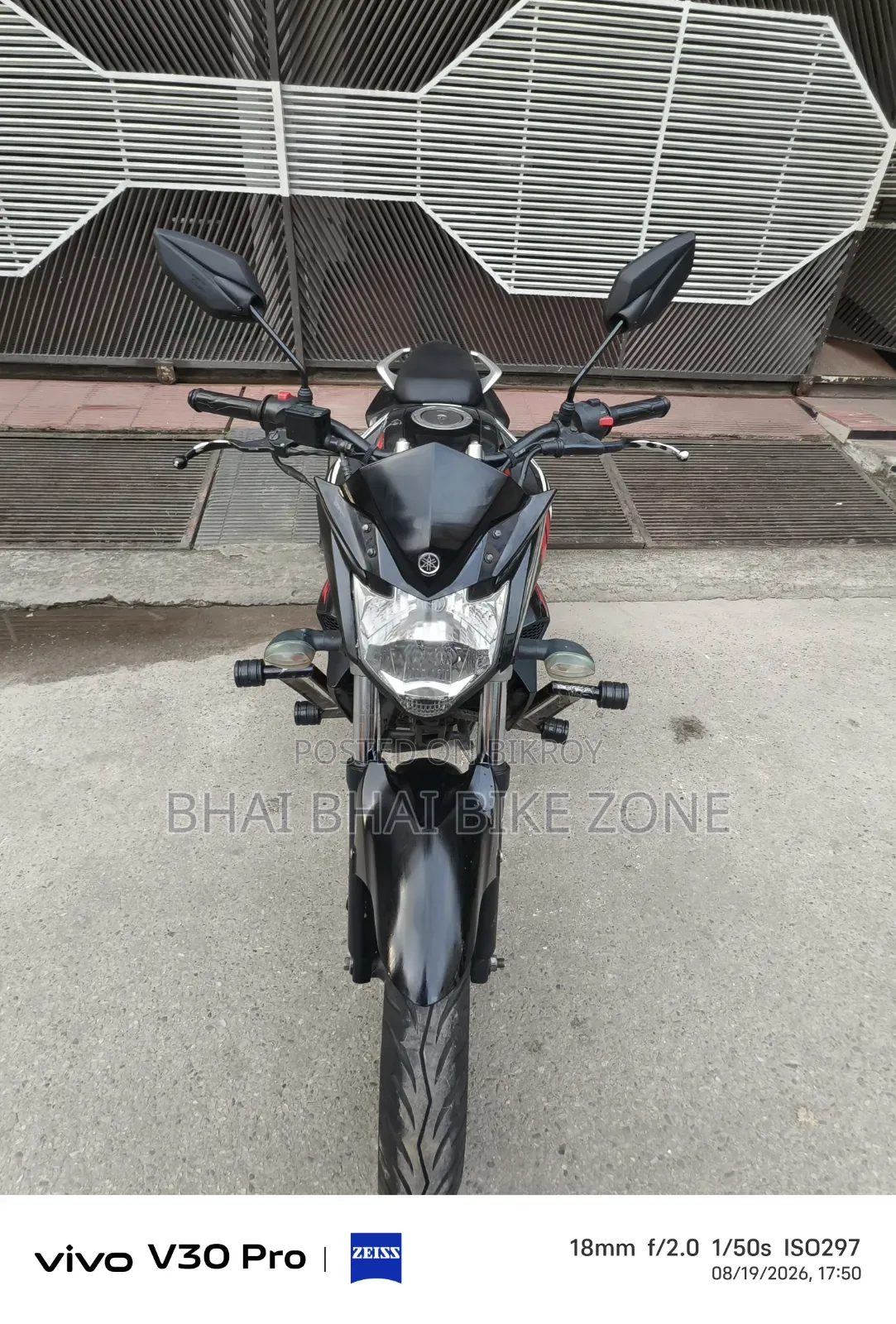 Yamaha FZS V2 2025 Black