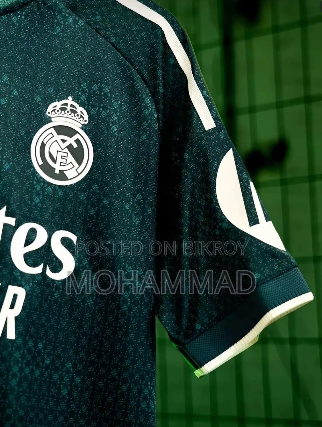 Real Madrid Third Kit Green Jersey