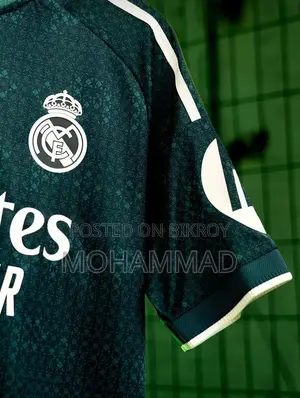 Real Madrid Third Kit Green Jersey