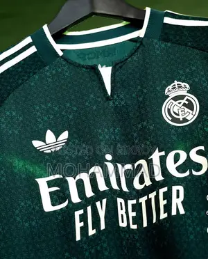 Real Madrid Third Kit Green Jersey