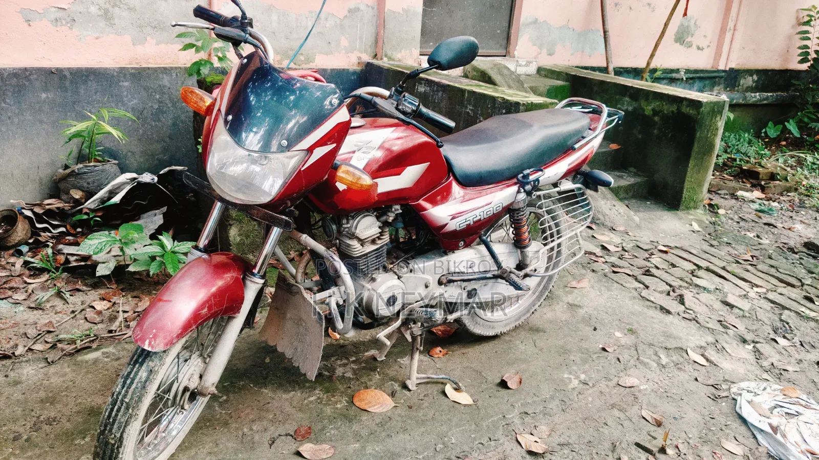Bajaj CT 100 2014 Red