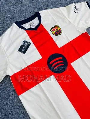 FC Barcelona Special Edition White Cross Jersey