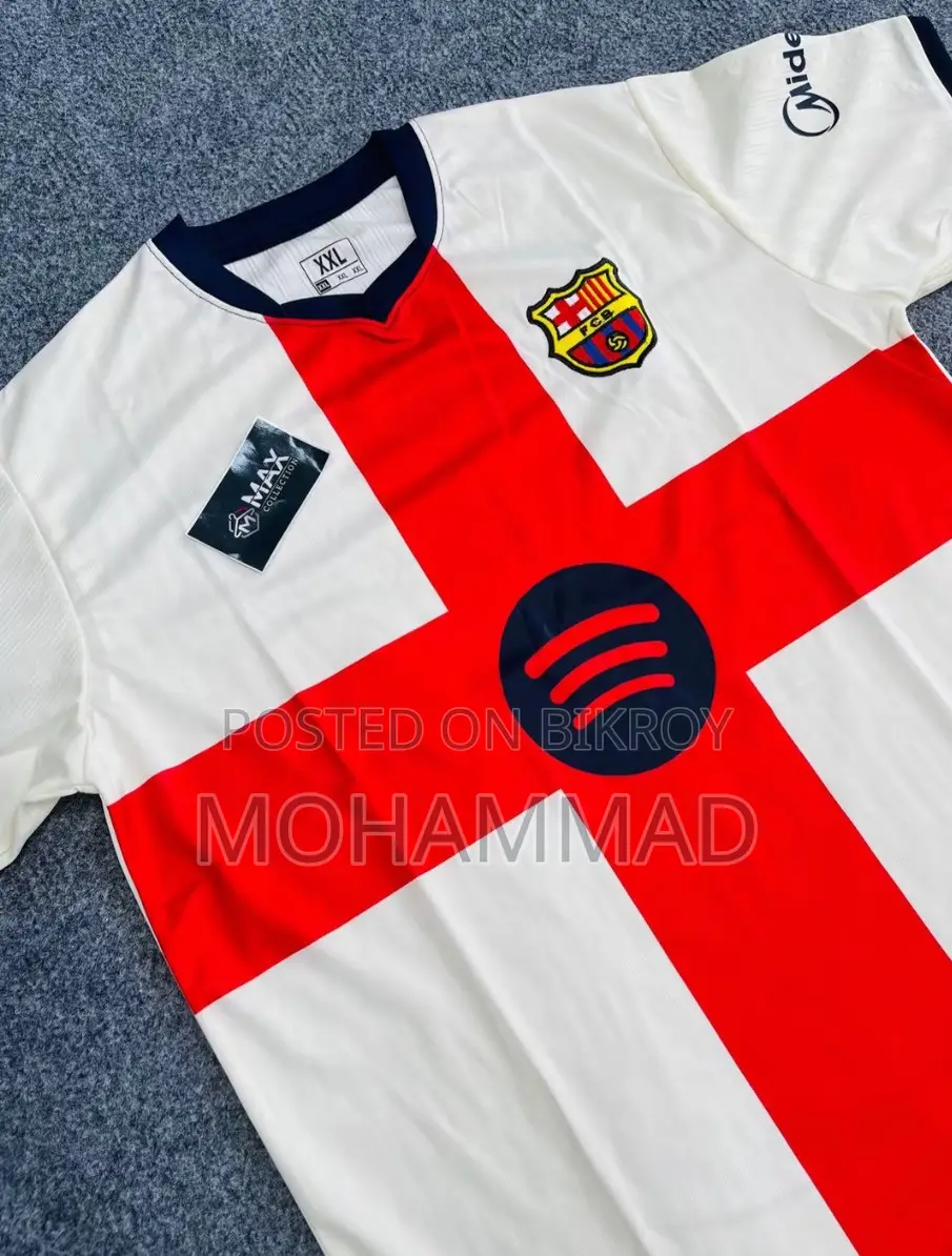 FC Barcelona Special Edition White Cross Jersey