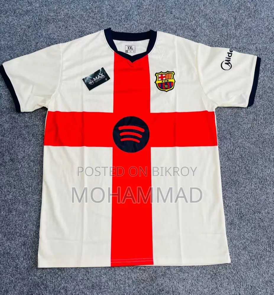 FC Barcelona Special Edition White Cross Jersey
