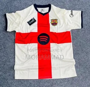 FC Barcelona Special Edition White Cross Jersey