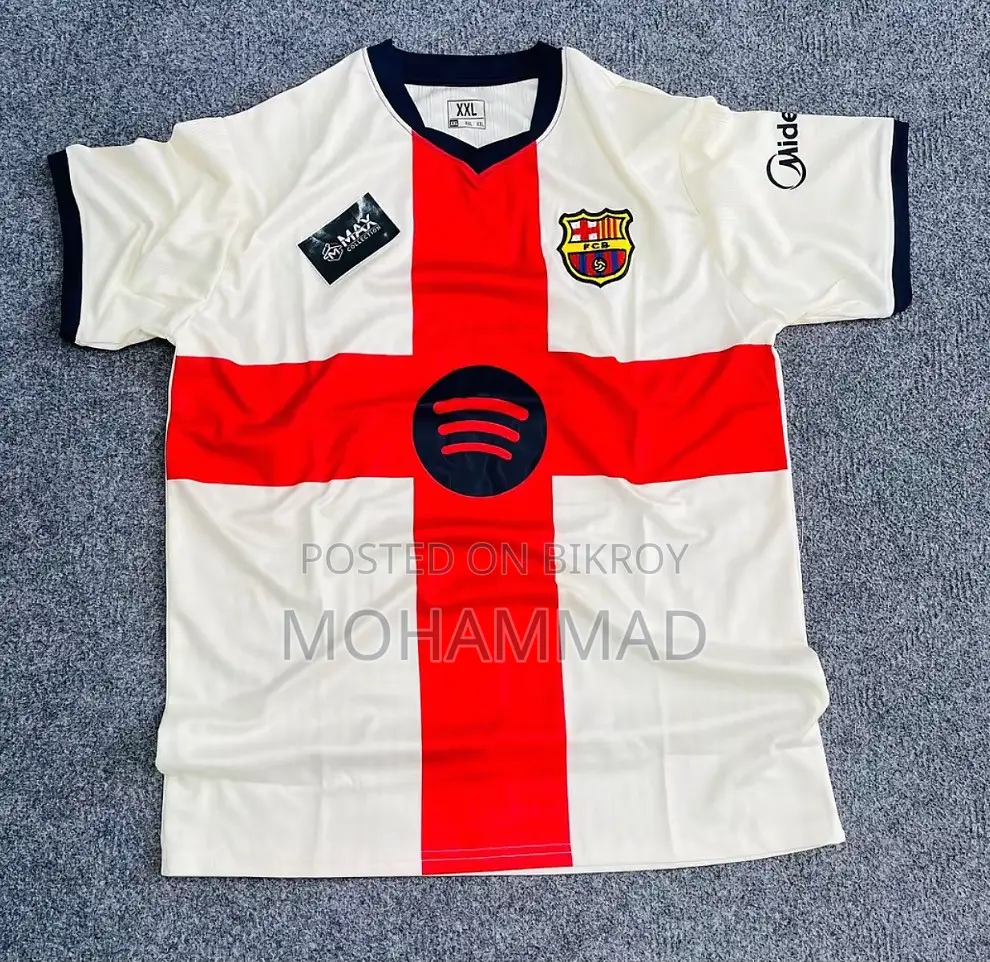 FC Barcelona Special Edition White Cross Jersey