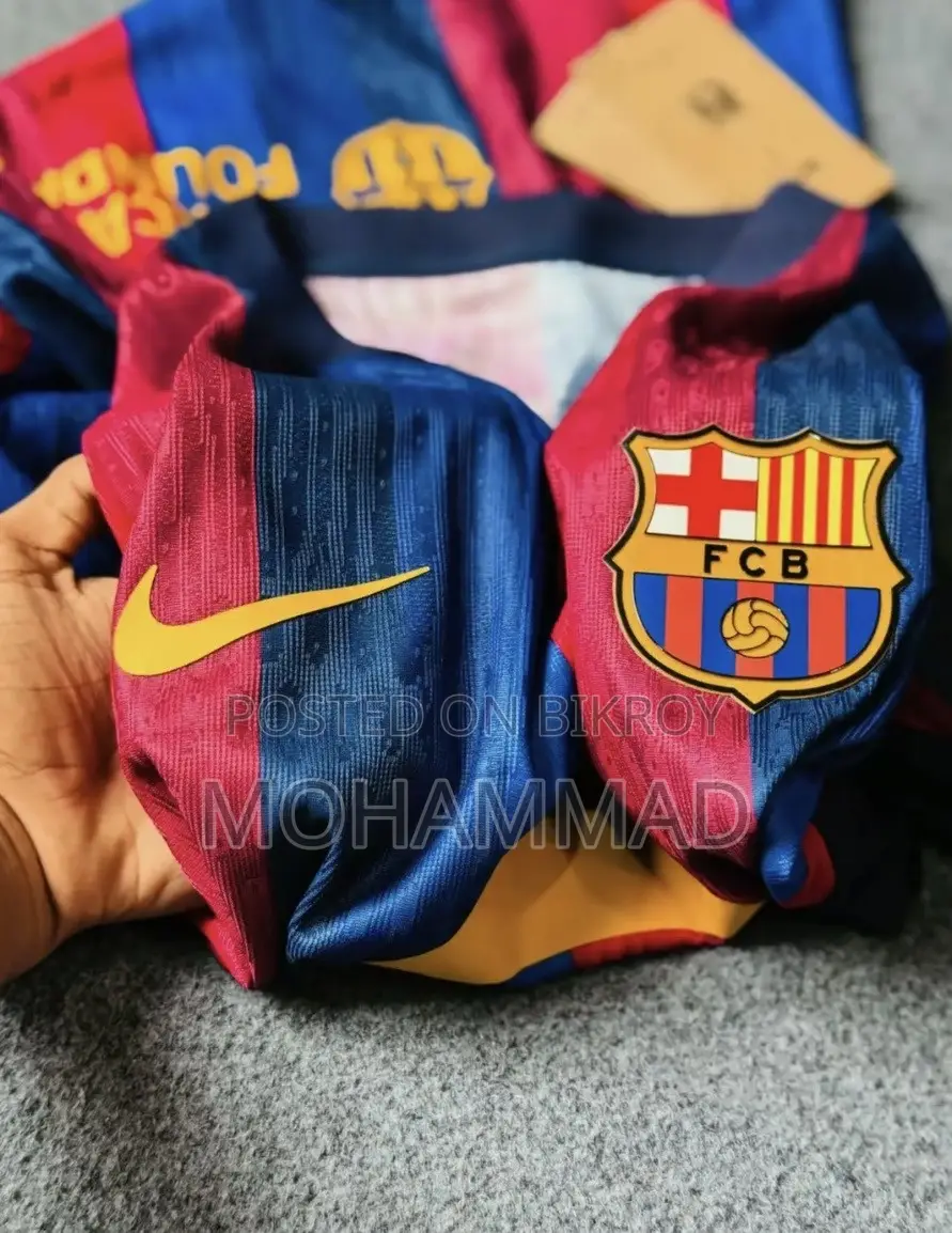 FC Barcelona Home Kit Jersey - Premium Quality