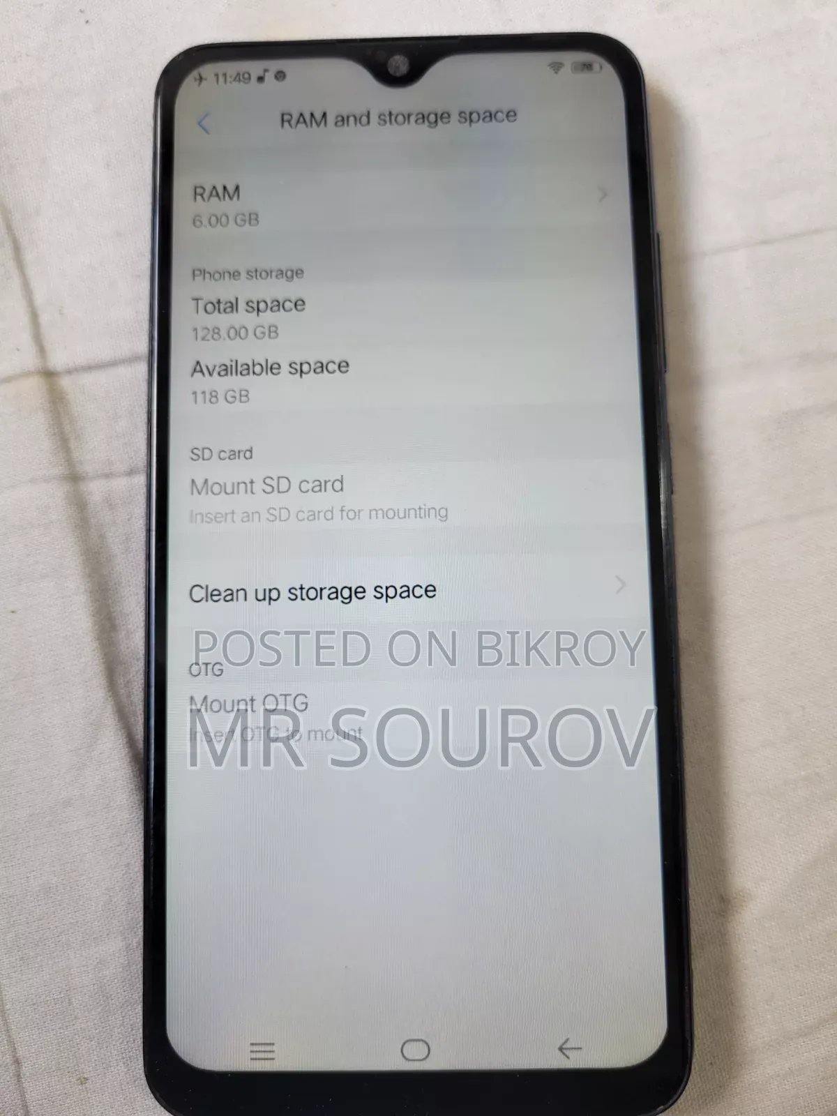 Vivo Y93 128 GB Black