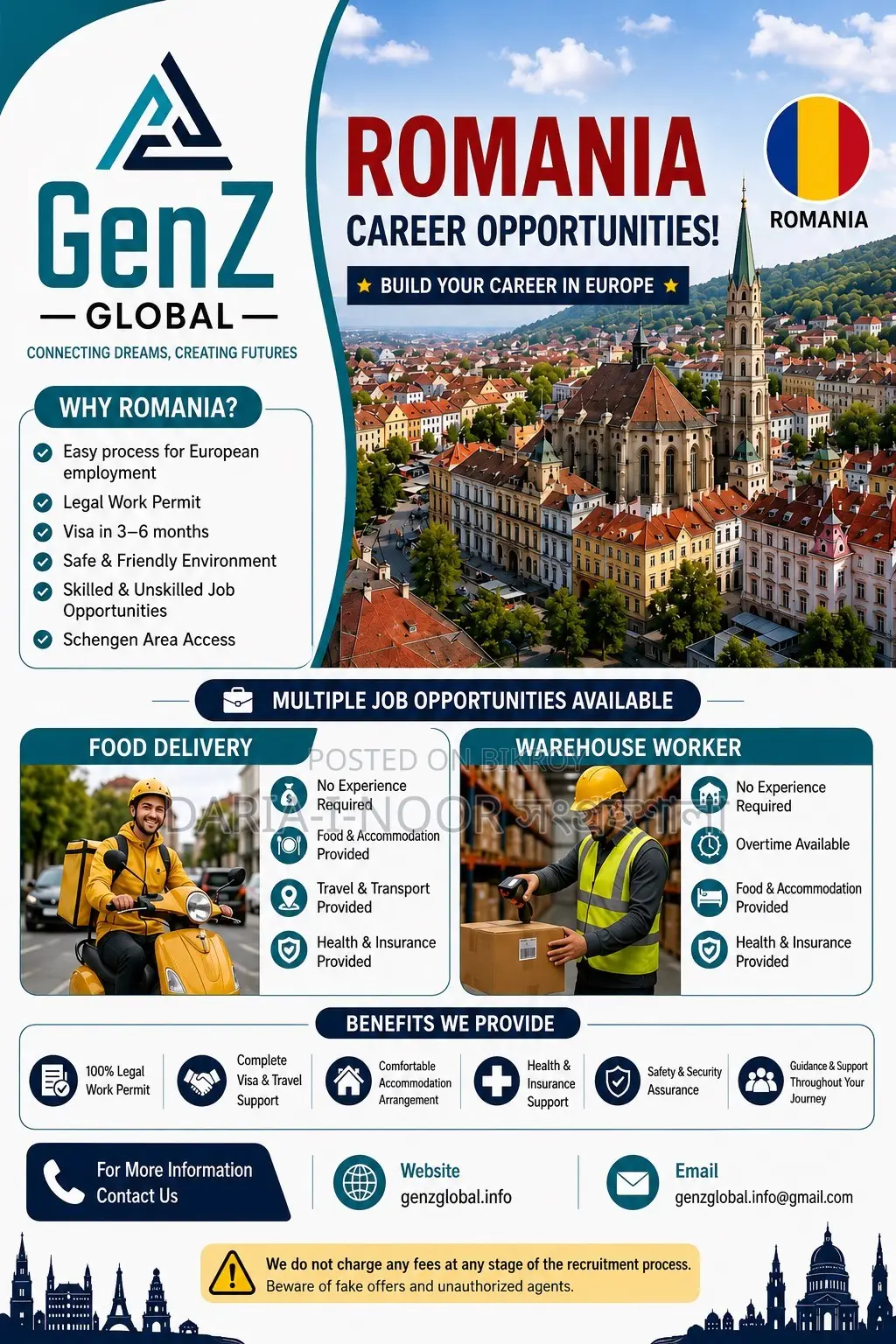 Work Opportunities in Romania