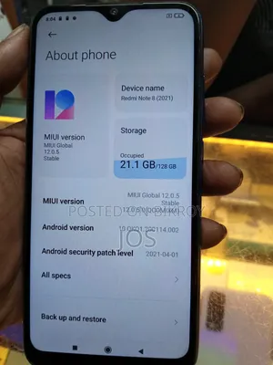 Xiaomi Redmi Note 8 128 GB Blue