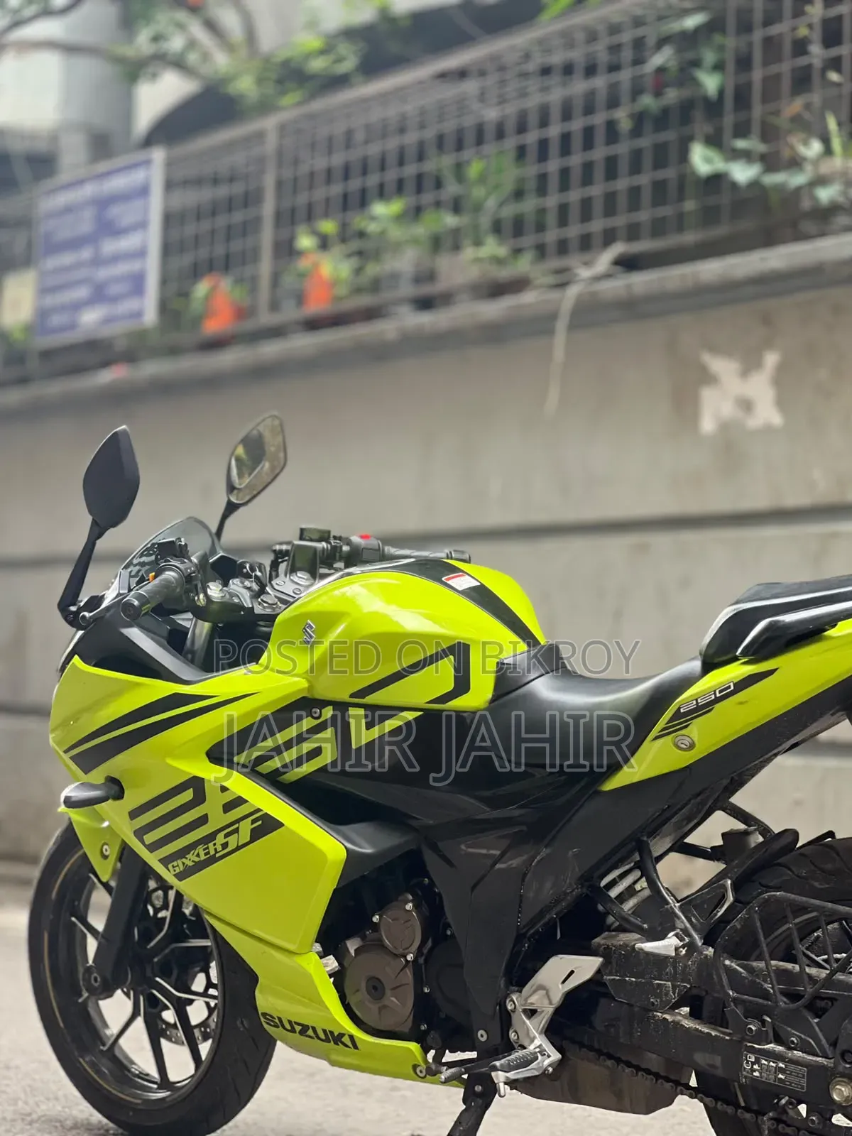 Suzuki Gixxer SF 250 2025 Green