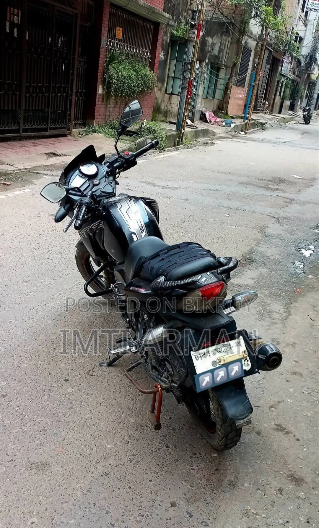 TVS Apache RTR 160 2V 2018 Black