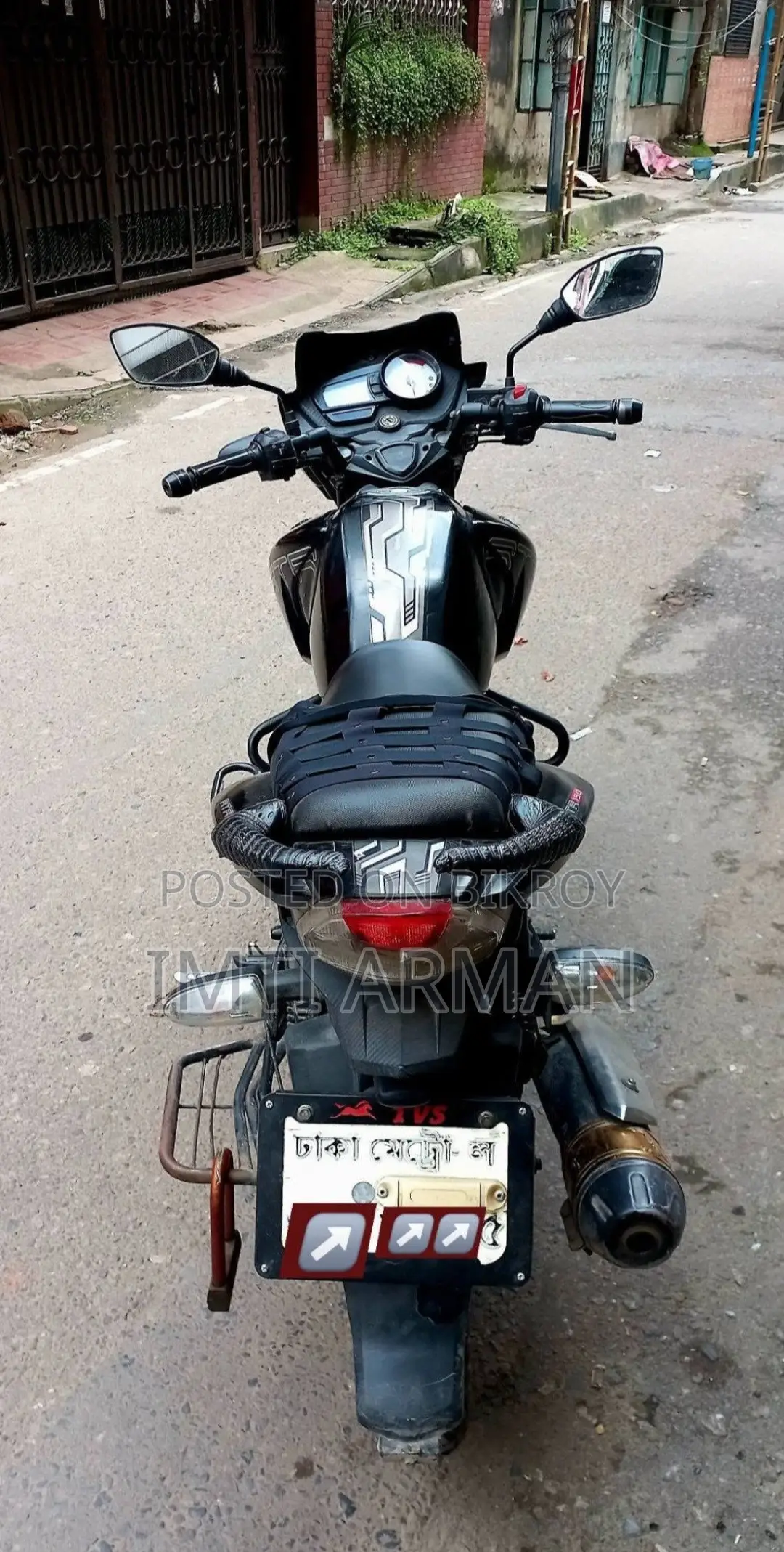 TVS Apache RTR 160 2V 2018 Black