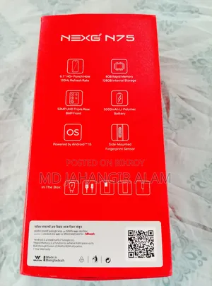 Walton NEXG N75 128 GB Black
