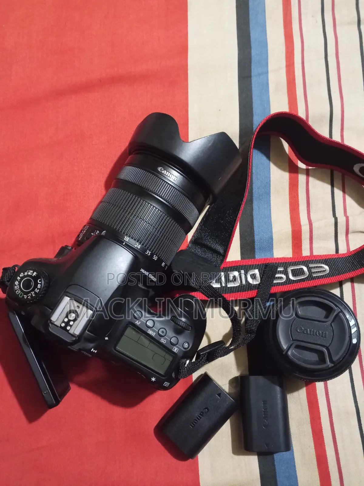Canon 60D Body 18-135 STM Lens