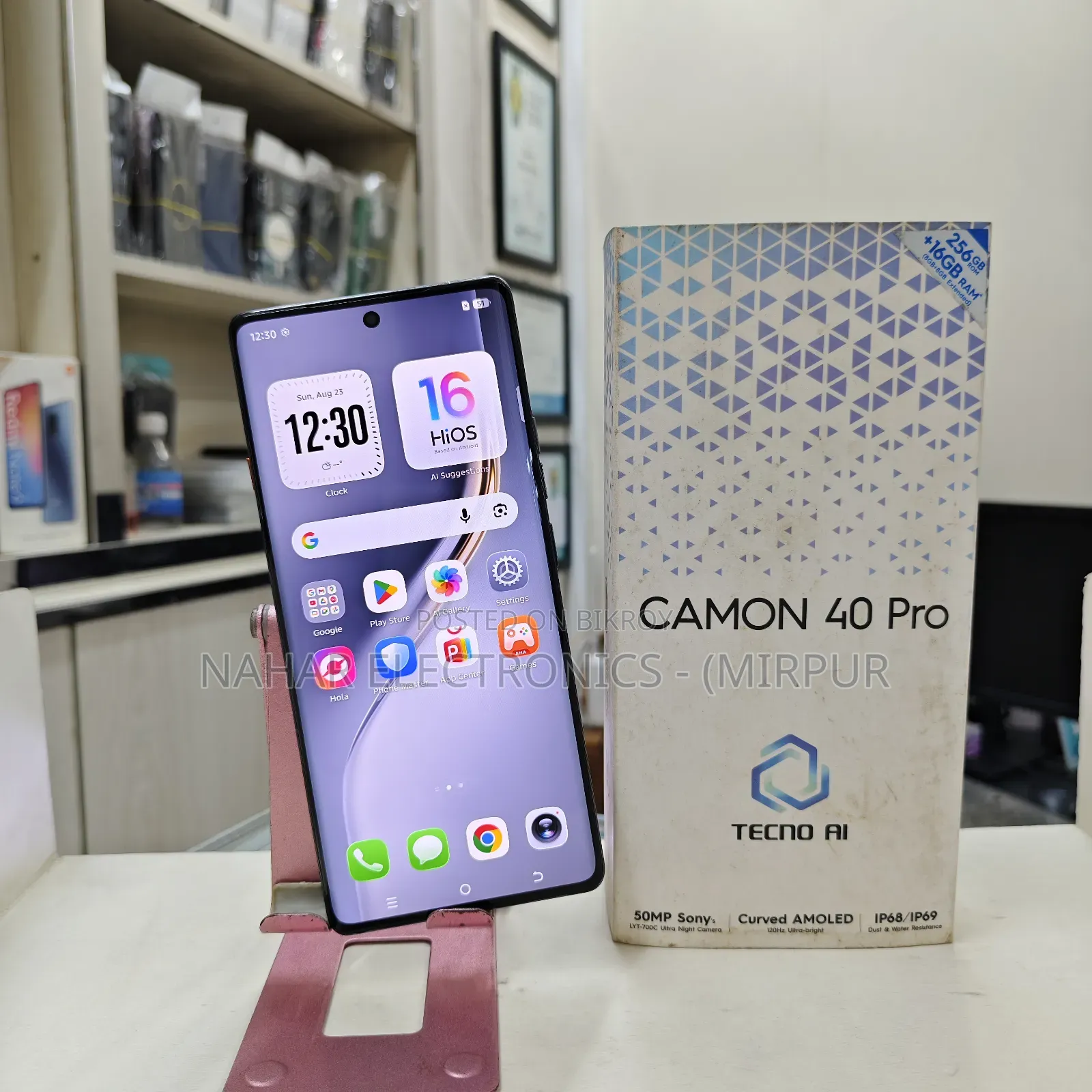 Tecno Camon 40 Pro 4G 256 GB Black