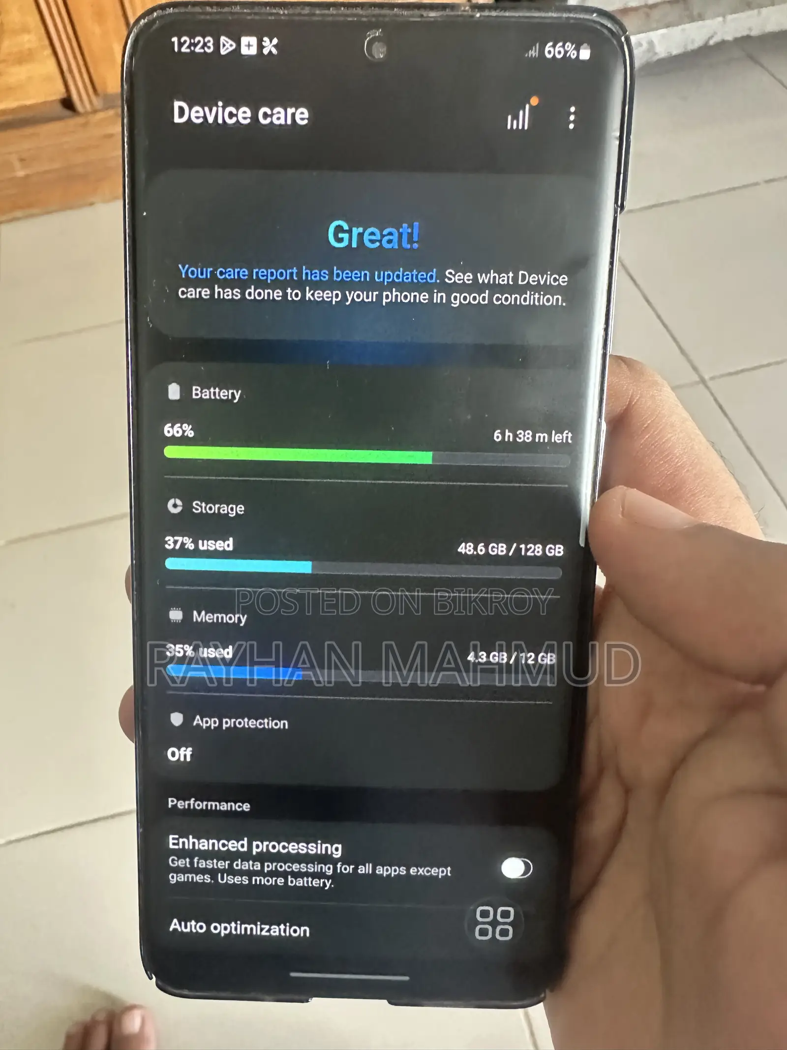 Samsung Galaxy S20+ 5G 128 GB Black