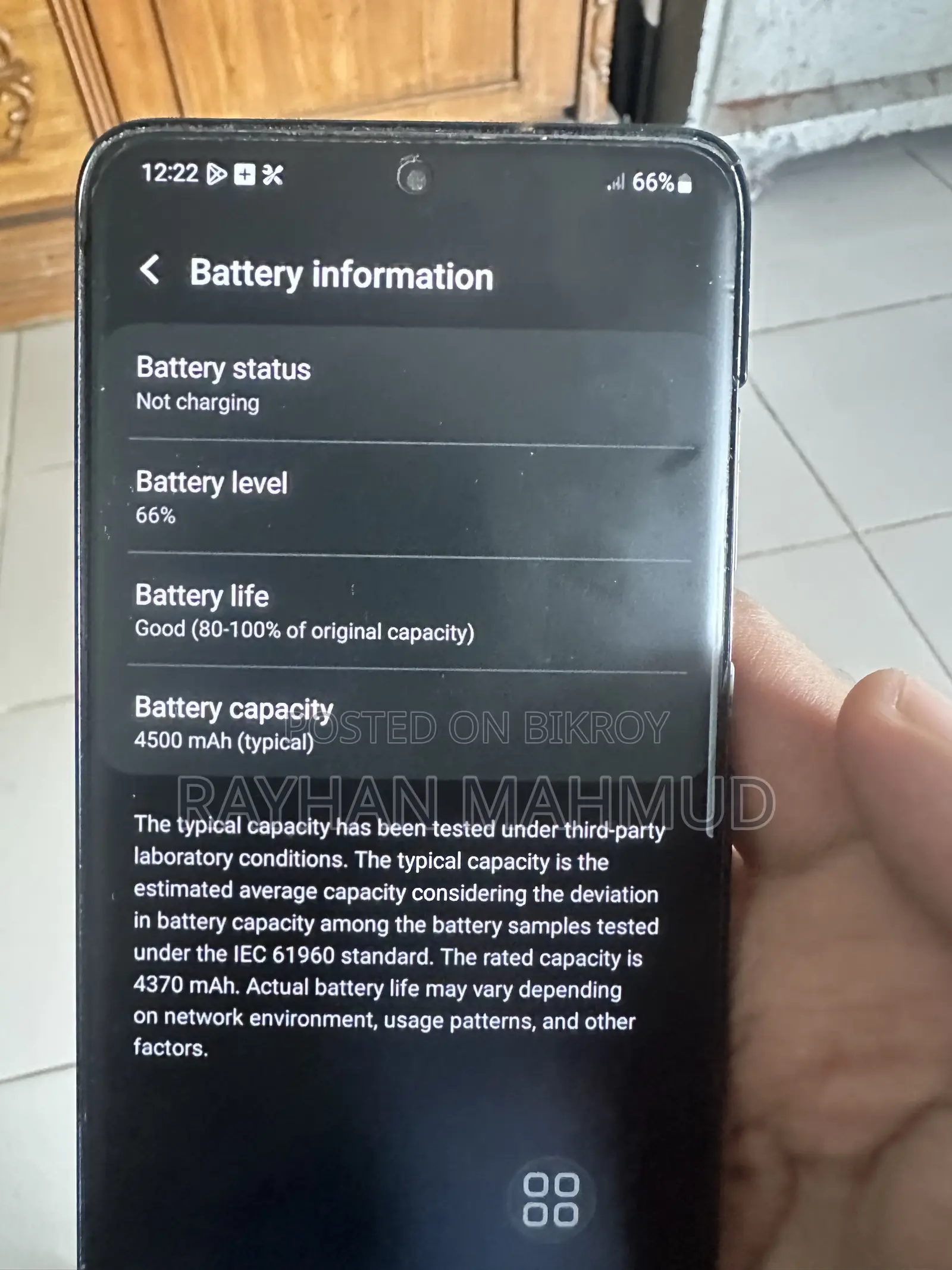 Samsung Galaxy S20+ 5G 128 GB Black
