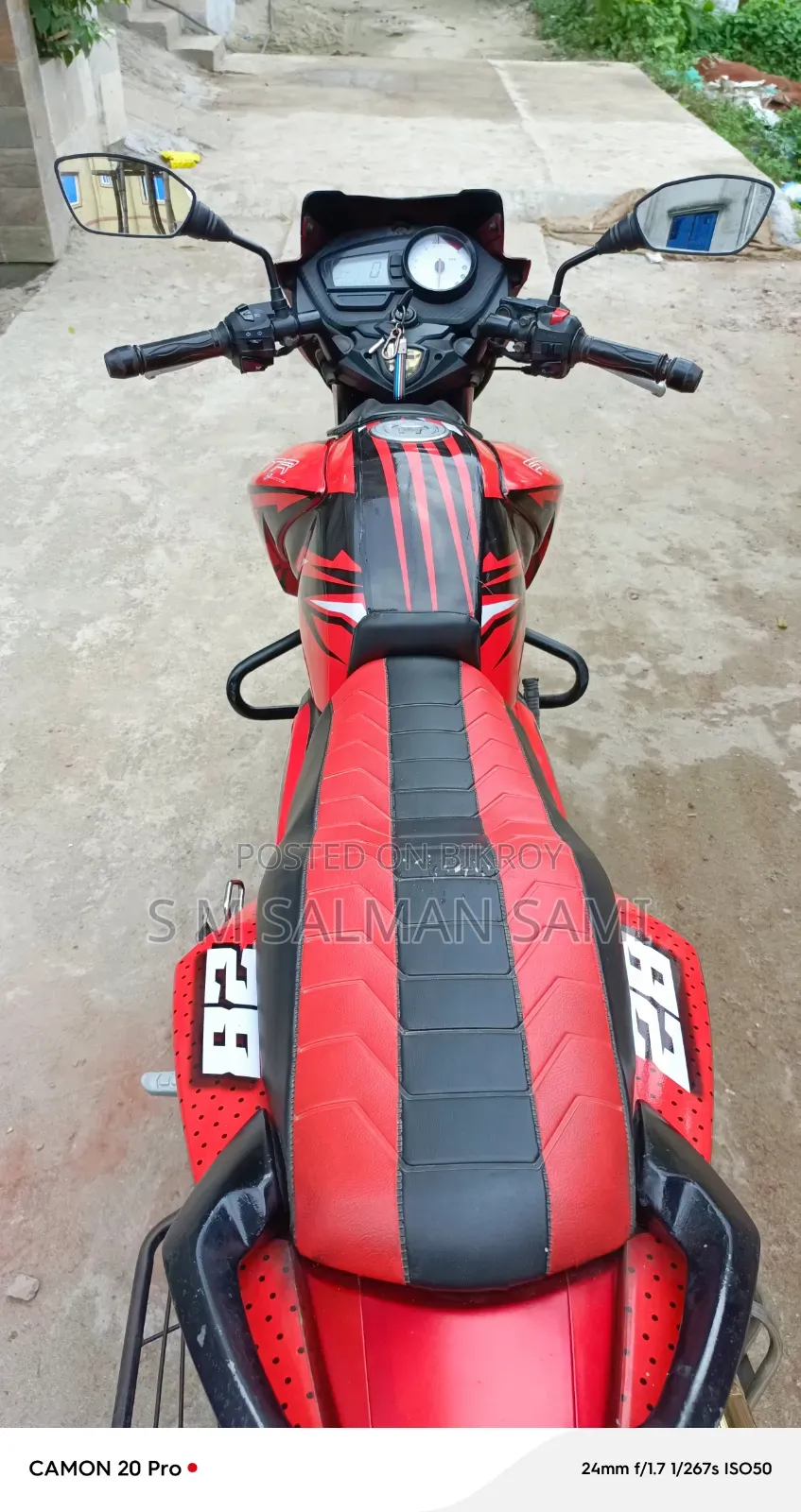 TVS Apache RTR 160 2V 2018 Red