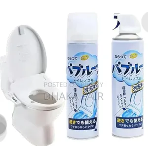 Clean Toilet Stains and Odor Using Toilet Cleaner Foam
