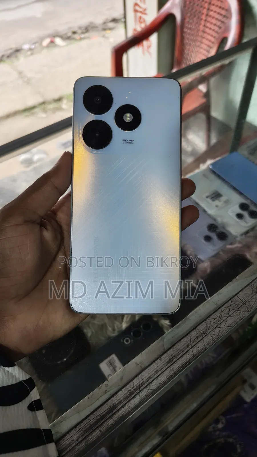 Tecno Spark 20C 128 GB White