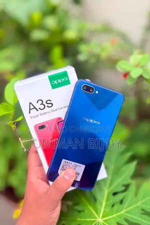 নতুন অপ্পো এ৩এস ৬৪ জিবি নীল