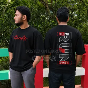 প্রিমিয়াম ২২০ জিএসএম প্রিন্টেড ড্রপ শোল্ডার টি-শার্ট
