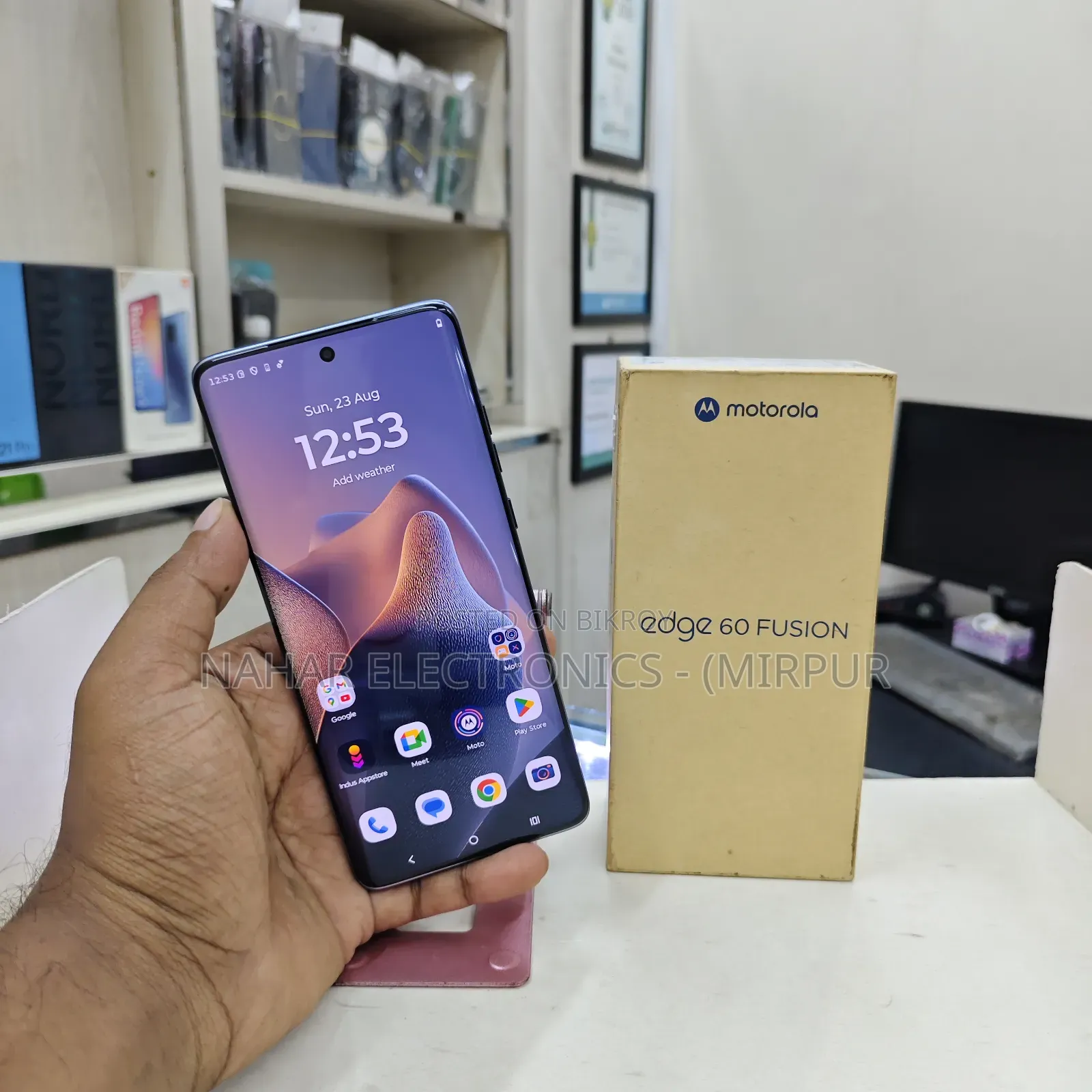 Motorola Edge 60 Fusion 128 GB Gray