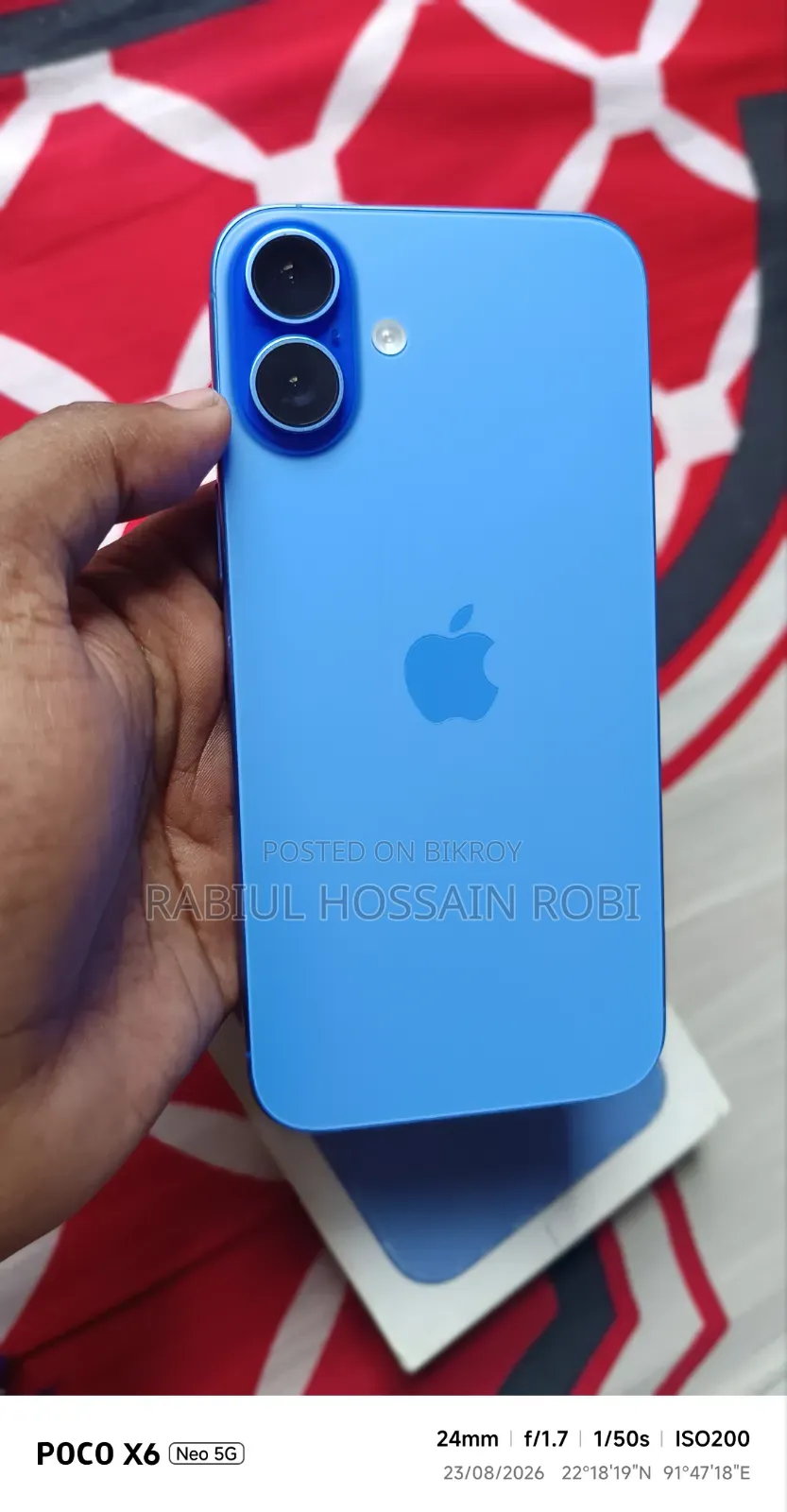 Apple iPhone 16 Plus 128 GB Blue