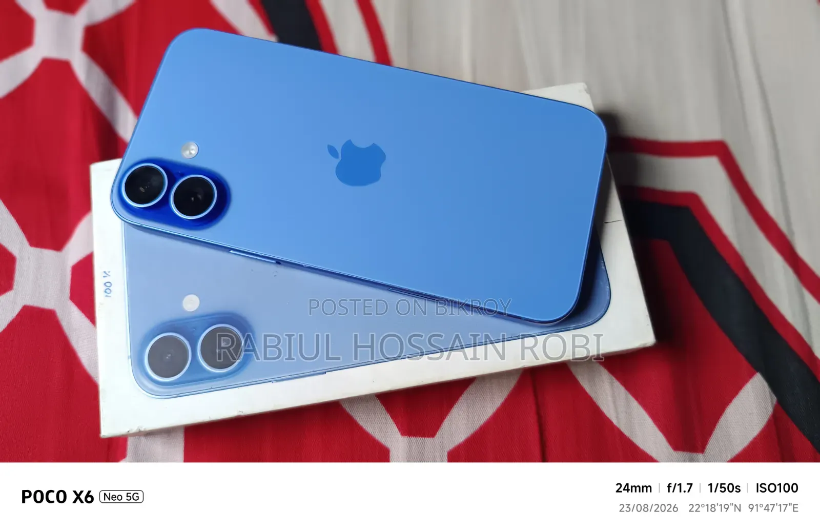 Apple iPhone 16 Plus 128 GB Blue