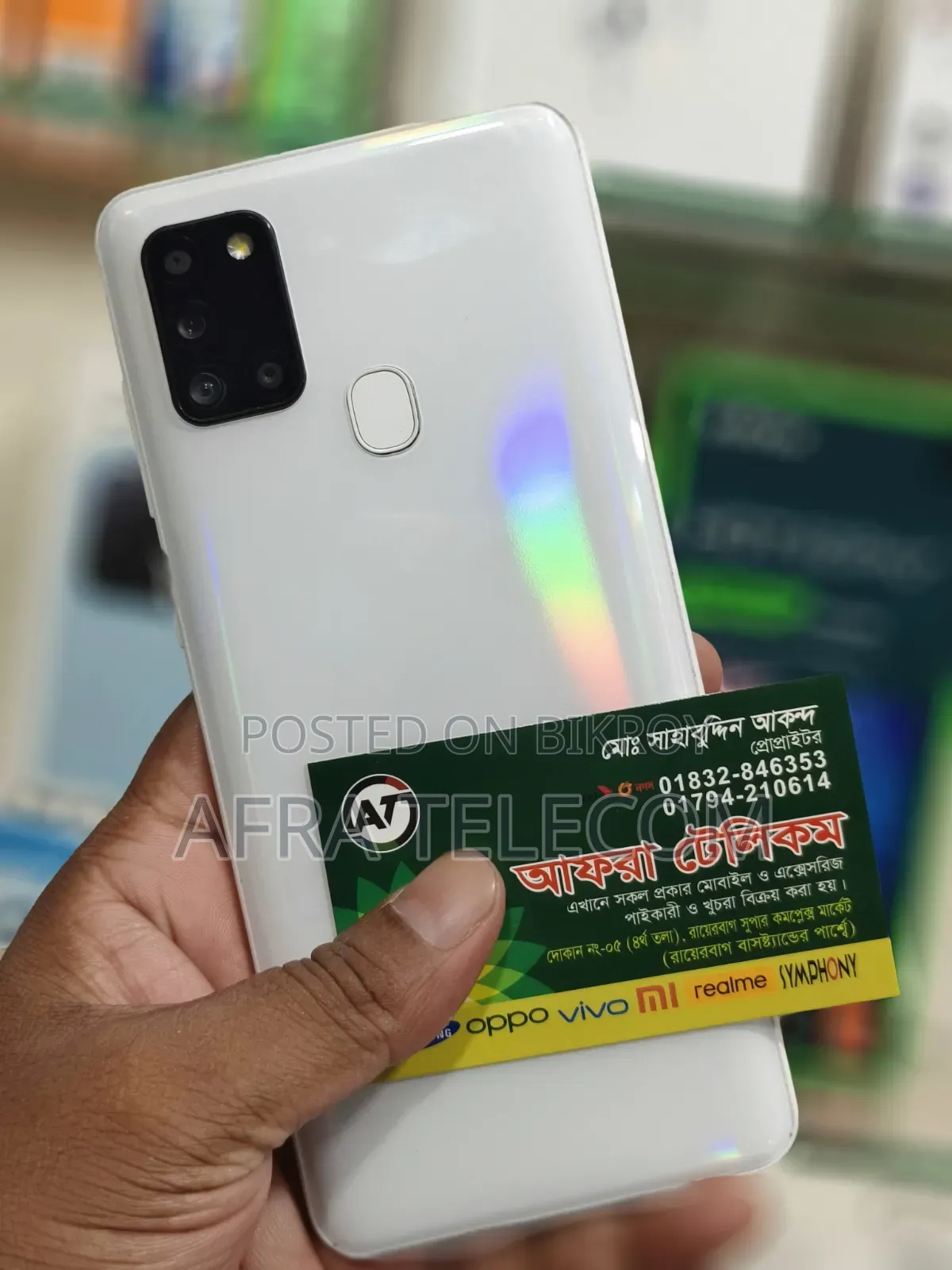 Samsung Galaxy A21s 64 GB White