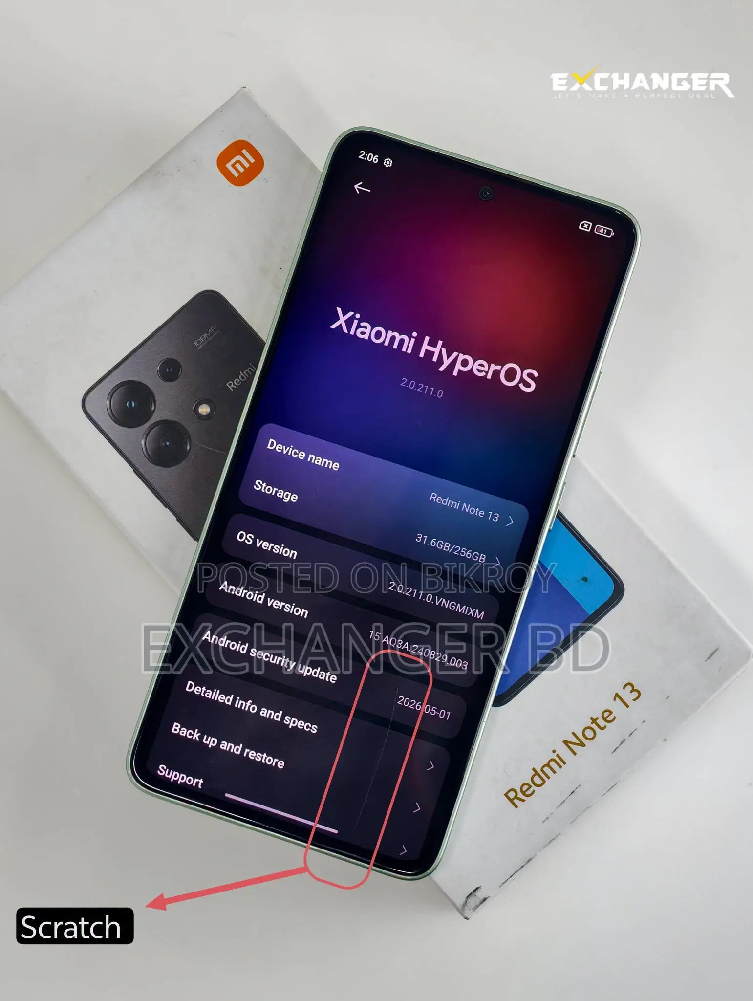 Xiaomi Redmi Note 13 256 GB Red