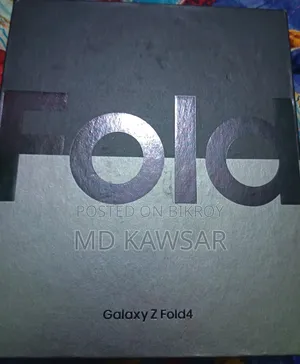 স্যামসাং গ্যালাক্সি জেড ফোল্ড ৪ ৫১২ জিবি কালো