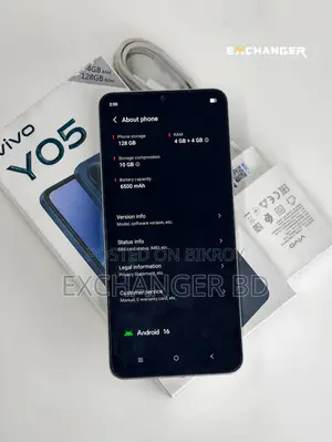 Vivo Y05 128 GB White