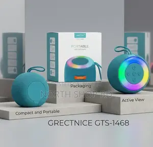 GREATNICE GTS-1468 Wireless Portable Bluetooth Speaker With RGB Light