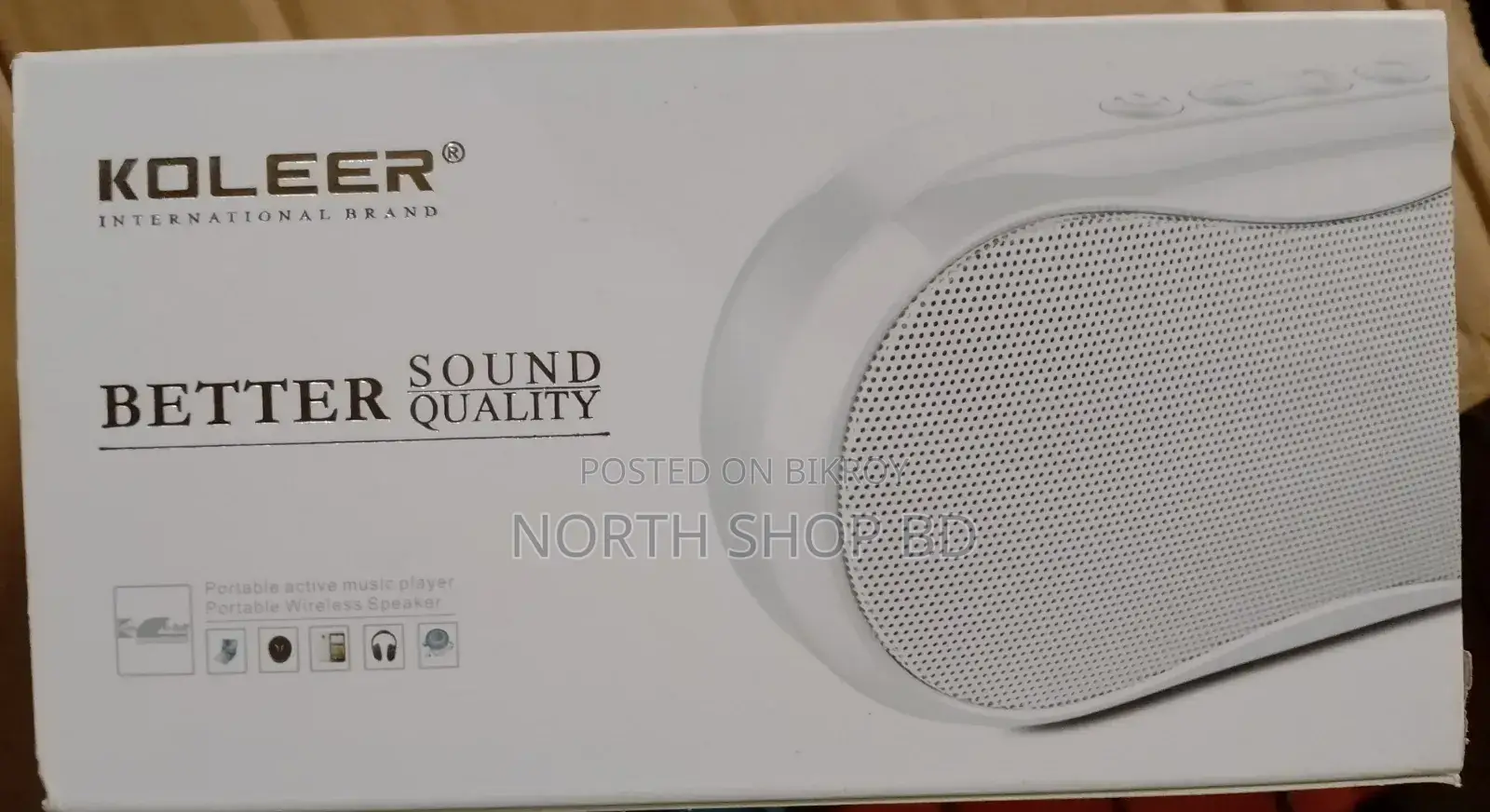 Koleer Portable Wireless Bluetooth Speaker With Superior Sound Quality