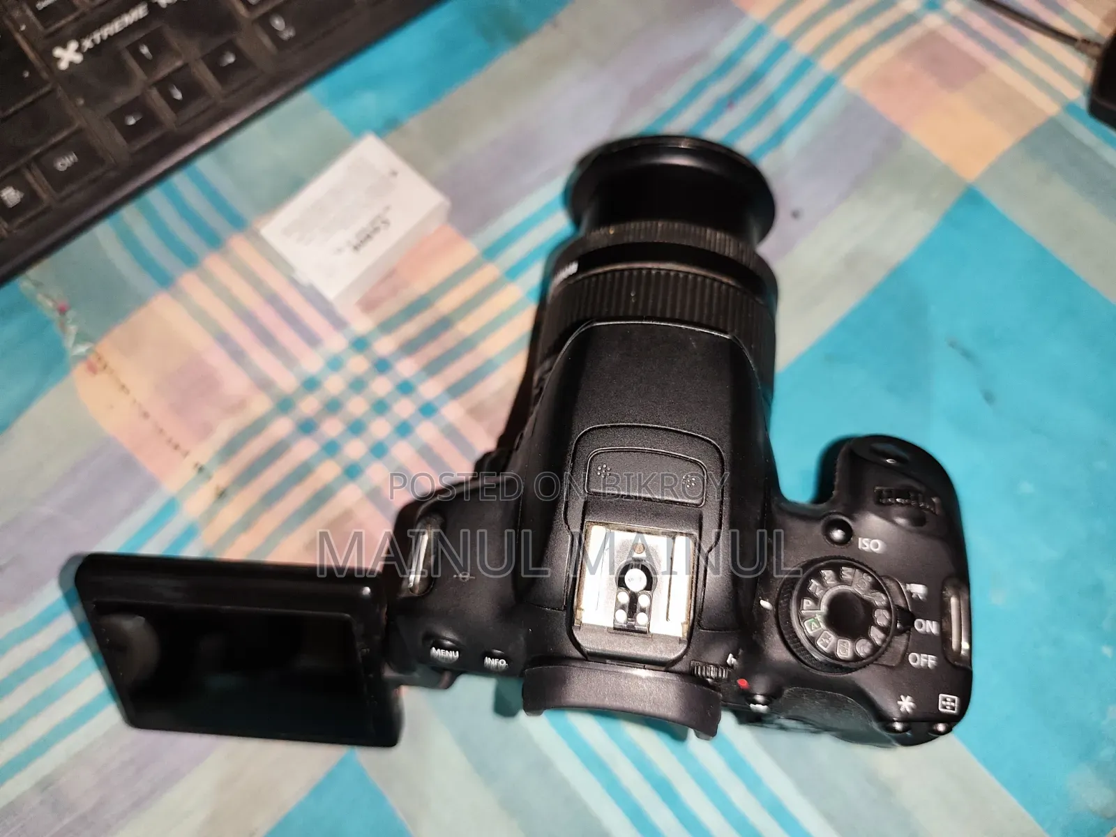 Canon 700D Body, Fully Fresh Body and 18-55mm Lens
