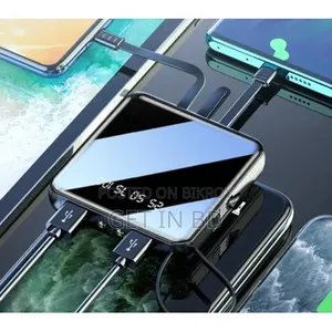 Smart Fast Charge Power Bank (10000mAh, Multi Cable Built-In)