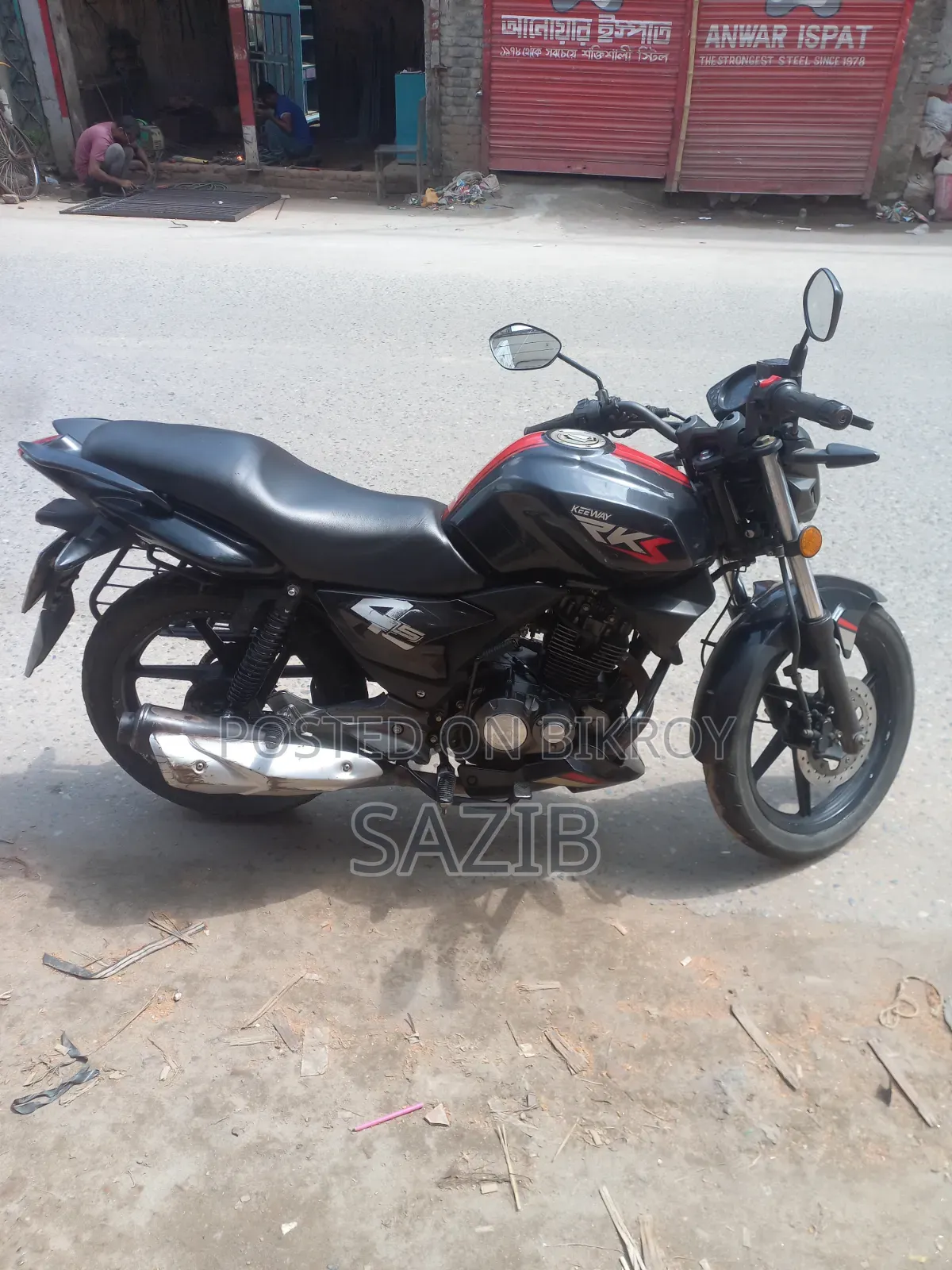 কিওয়ে আরকেএস ১২৫ ২০২০ ব্ল্যাক