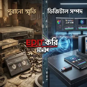 Video Conversion Service from Any Old Video Cassette to Mobile