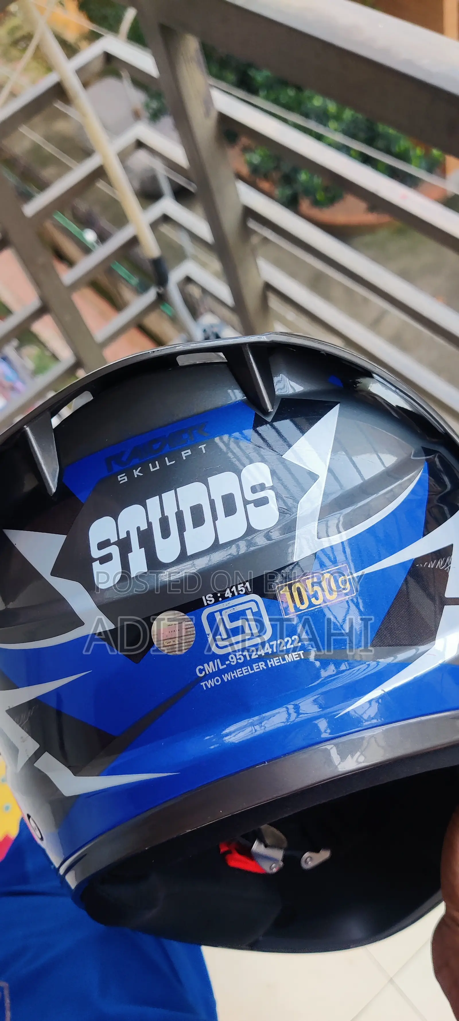 Studds Raider Helmet (L SIZE SKULPT)