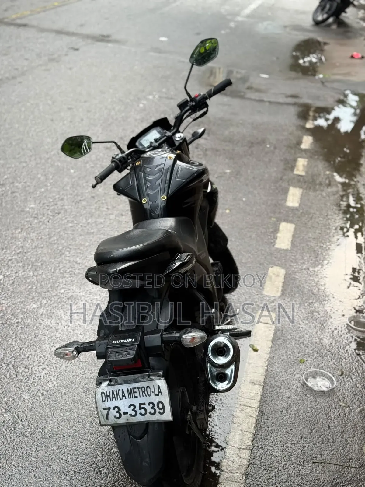সুজুকি জিক্সার ২০২৩ কালো