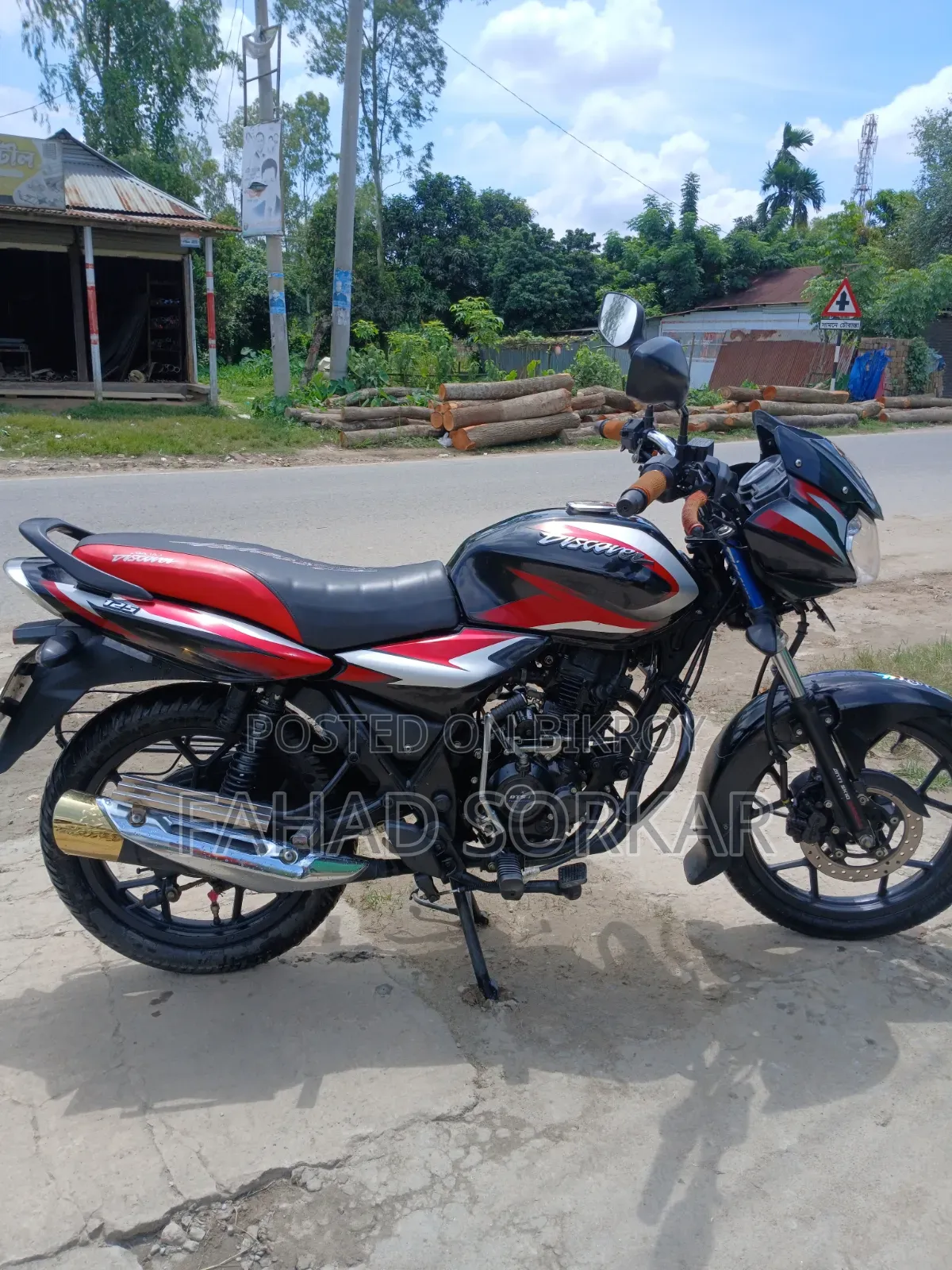 Bajaj Discover 125 2023 Black