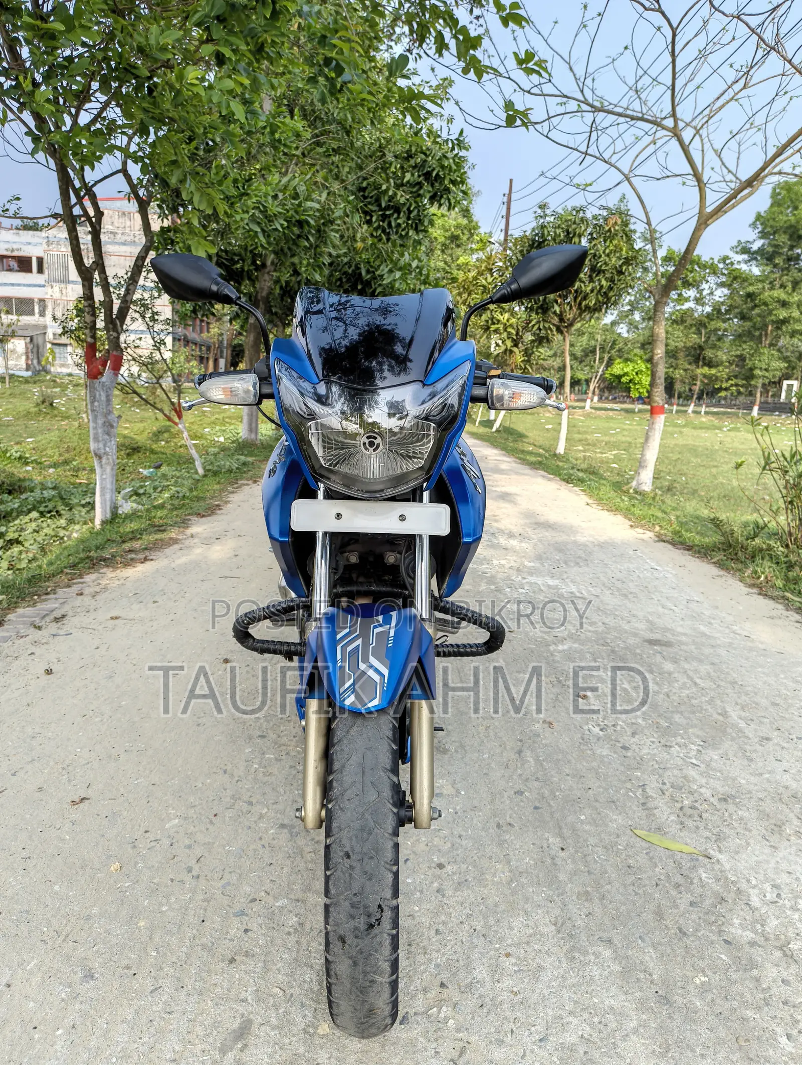 TVS Apache RTR 160 2V 2018 Blue