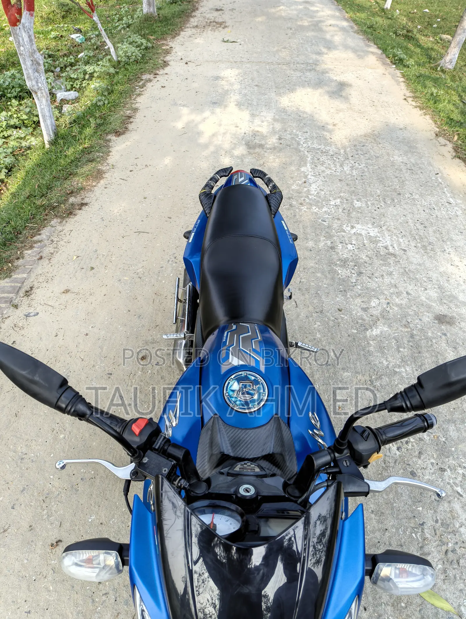 TVS Apache RTR 160 2V 2018 Blue