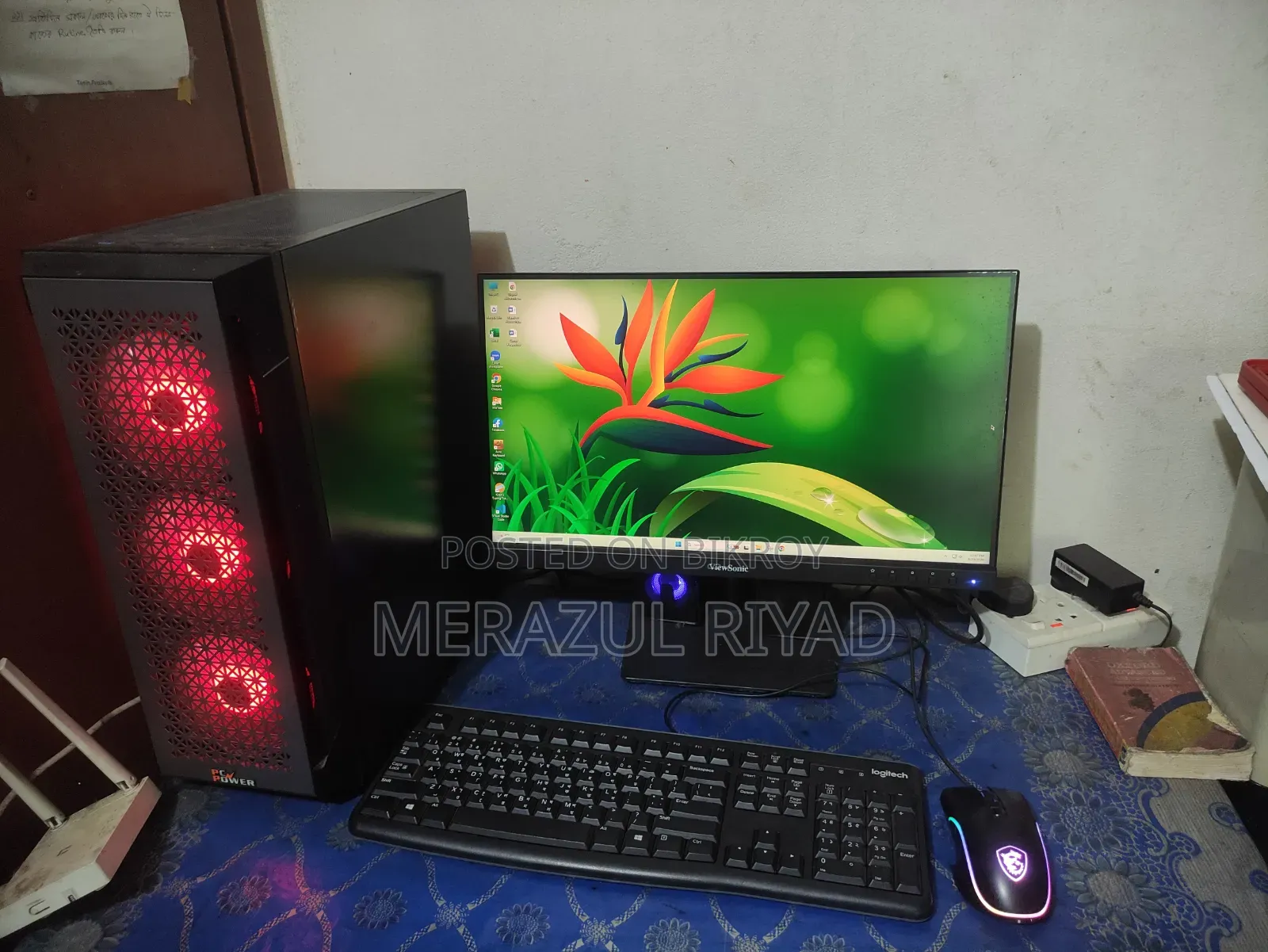Desktop Computer Msi 16gb Amd Ryzen 5 SSD 512gb
