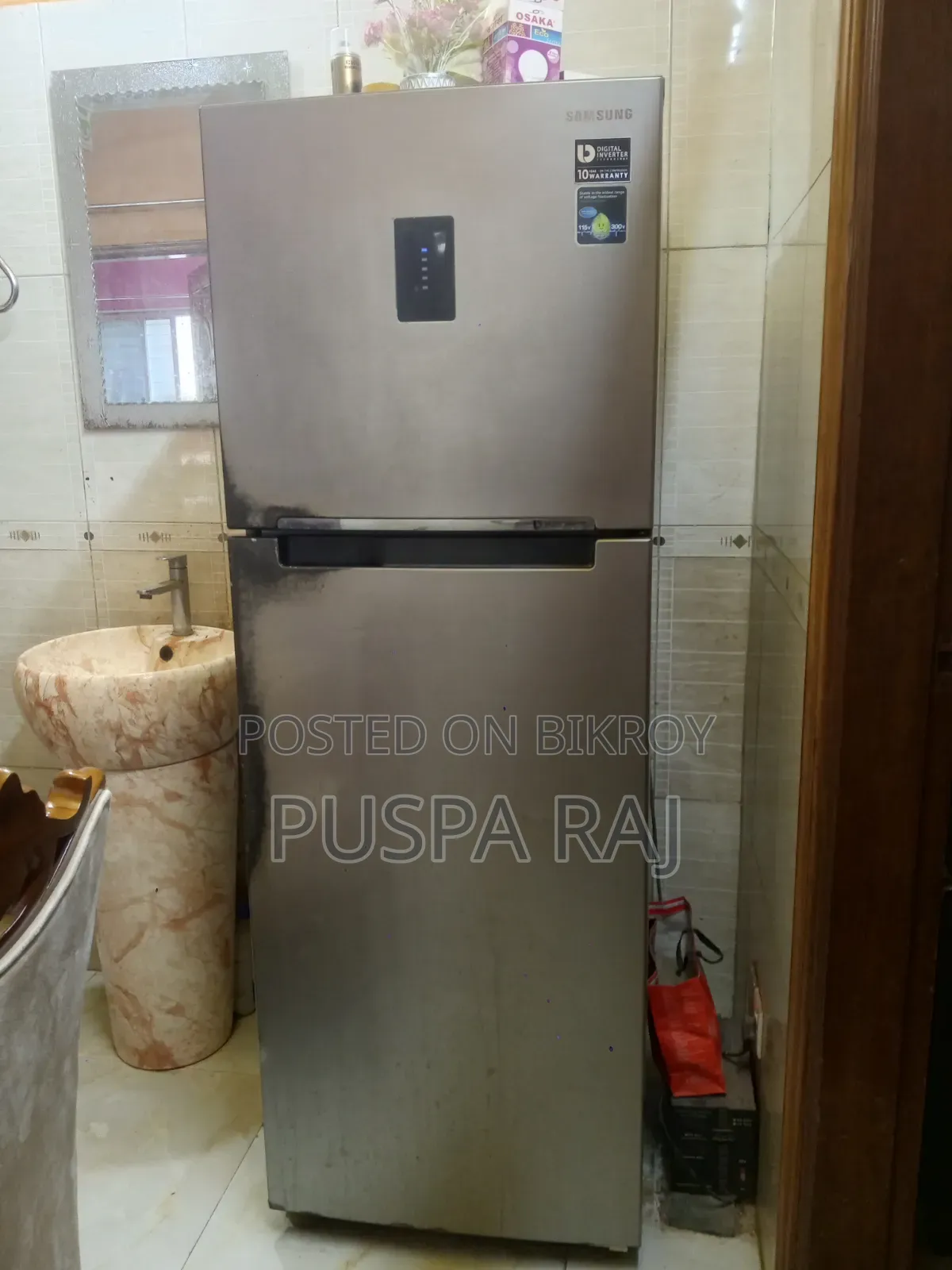 Samsung No Frost Digital Inverter Refrigerator – Good Condition